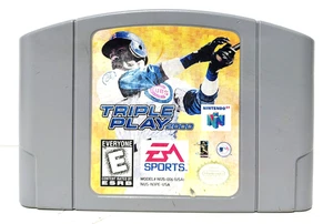 Triple Play 2000 - Nintendo 64 - Cartucho deportivo retro EA - 1999 - Probado - Imagen 1 de 5