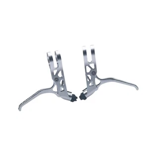 2x Bike Brake Levers Bike Brake Handle 22.2mm Clamp Diameter Aluminum Alloy - Picture 1 of 6