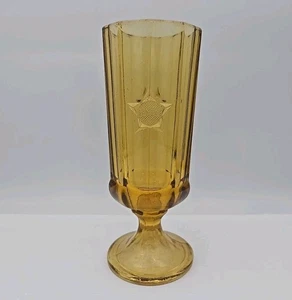 Vintage Anchor Hocking Bicentennial Liberty Pilsner Amber Glass - Foto 1 di 3