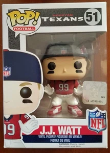 HOUSTON TEXANS JJ WATT POP FIGURE NEW IN BOX - Picture 1 of 1