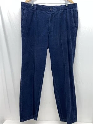 Pantalones para hombre Zegna Sport azul pana talla 56 o 39 EE. UU. Ermenegildo Zegna L18  Foto 1 de 4