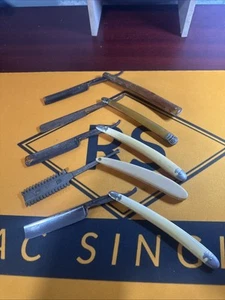 Vintage Razor Lot Of 5 A Witte-Urham Omino-Von Cleff-Special Spike-W.G.R.C Co - Picture 1 of 7