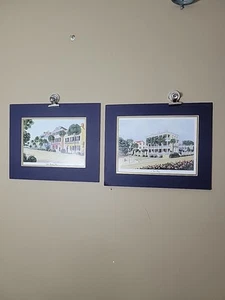 2 Art Print "Little Rainbow Row","1 East Bay "Charleston, SC .Vic Gillispie - Picture 1 of 14