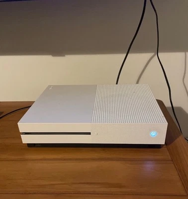 Microsoft Xbox One S 500GB Console with Wireless Controller - White - Image 1 of 2