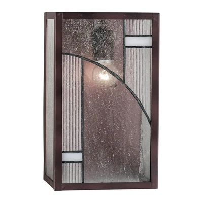 Forte Lighting 1147-01-32 Signature Outdoor Wall Light Antique Bronze - Image 1 of 4