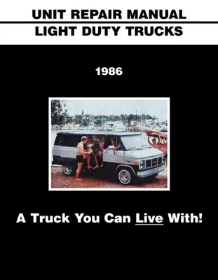 GMC Light Duty Truck 1986 unidad manual de reparación Foto 1 de 3