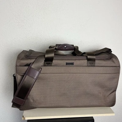 Hartmann Century Travel Duffel Weekender Brown Nylon Weave - Image 1 of 4