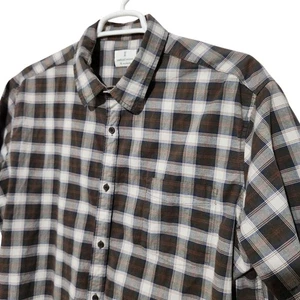 Mutual Weave Hemd Gr. 2XL kariert Knopfleiste Kurzarm - Bild 1 von 8