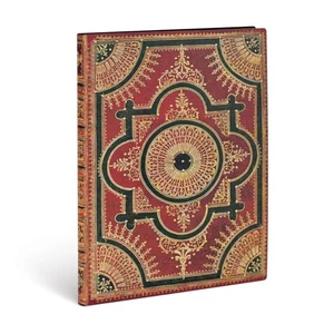 Ventaglio Rosso Kraft (Baroque Ventaglio) Ultra Lined Softcover Flexi Journal - Picture 1 of 1