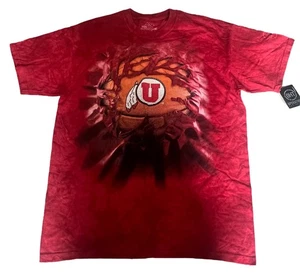 The Mountain University of Utah Utes Basketball T-Shirt neu mit Etikett - Bild 1 von 5