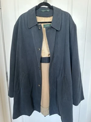 Abrigo para hombre Lauren Ralph Lauren, talla XL azul oscuro/gris Foto 1 de 4