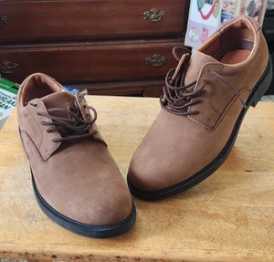 Covington Mens Kendrick brown suede dress shoes size 8.5 D sears, roebucks co. - Picture 1 of 7