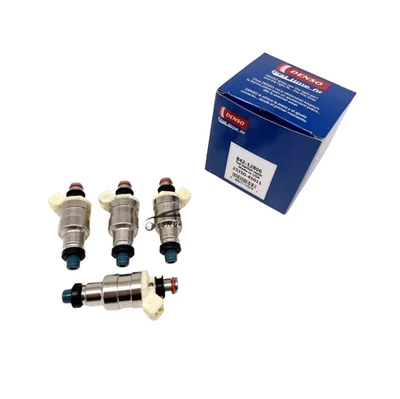 4 piezas inyectores de combustible Denso para camioneta Toyota 23250-45011 1984-1987 2,4 L I4 NUEVO Foto 1 de 4