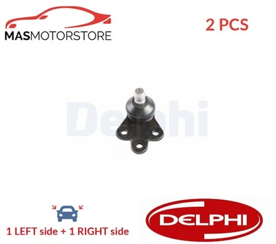 SUSPENSION BALL JOINT PAIR FRONT OUTER UPPER DELPHI TC8268 2PCS I NEW - Image 1 of 4