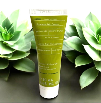 Crema para la piel sin poros de uva Santorini 20 ml / 0,68 oz ácido hialurónico y salicílico ** Foto 1 de 2