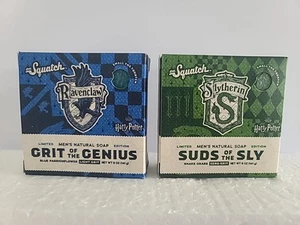 Menge 2 - Dr. Squatch Harry Potter Ravenclaw + Slytherin natürliche 5oz Seife - Bild 1 von 2