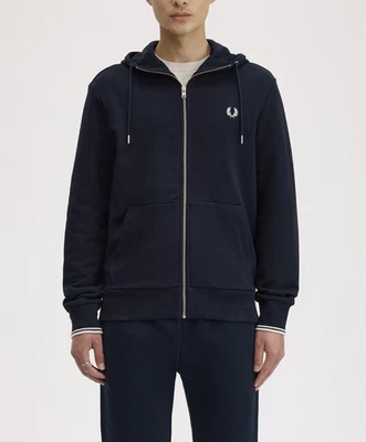Sudadera Fred Perry con capucha y cremallera precio de venta sugerido por el fabricante $150 Foto 1 de 4