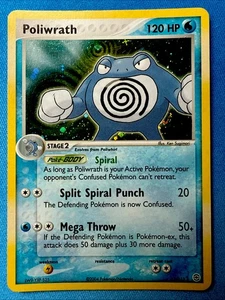 Poliwrath 11/112 HOLO RARE FireRed & LeafGreen 2004 Pokémon TCG - Picture 1 of 20