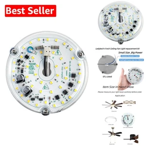 Modern 4-Inch 6000K LED Ceiling Light Retrofit Kit - Dimmable & Energy Saving - Picture 1 of 11