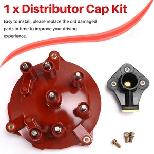 Distributor Rotor&Cap For MERCEDES 190 W201 W124 W126 2.6 1031580002 1031580231 - Picture 1 of 6