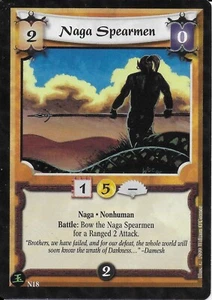 LEGEND OF THE FIVE RINGS CCG: NAGA SPEARMEN, jugado, excelente estado x1 - Imagen 1 de 2