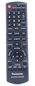 Panasonic N2QAYB000394 Télécommande d'origine pour AUDIO SYSTEM (Réf#T-242) - Photo 1/2