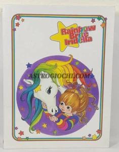 RAINBOW BRITE NOTEBOOK QUADERNO ANELLI A5 CARTOLERIA HALLMARK VINTAGE 1985 NUOVO - Picture 1 of 5