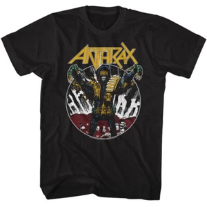 Anthrax Judge Death I Am The Law  Men's T Shirt Metal Rock Band Merch - Picture 1 of 5