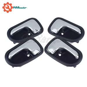 Interior Door Handle Chrome For Mazda Protege 323 626 Ford Activa Liata Tierra - Picture 1 of 12