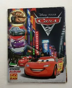 More details for rare panini disney pixar cars 2 100% complete sticker collection album book 2011