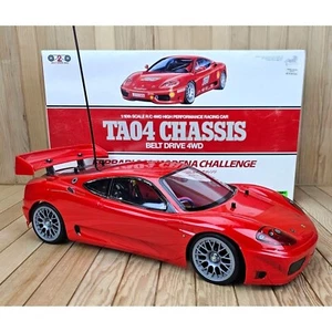 Vintage Tamiya TA04 Ferrari 360 Modena Challenge Belt Drive 4WD Upgraded (58266) - Picture 1 of 19