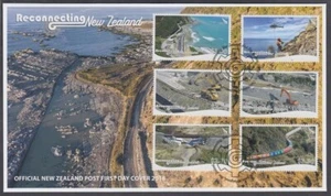 NEW ZEALAND FDC 2018 RECONNECTING NZ SET (x6) (ID:F2876 (2/5) - Picture 1 of 1