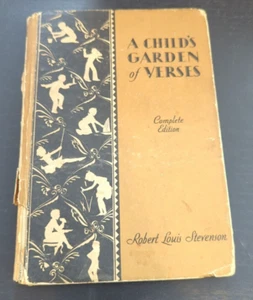 A CHILD’S GARDEN OF VERSES R.L. STEVENSON PAULA REES GOOD ILLUSTRATIONS 1931 - Bild 1 von 9