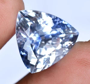 Impresionante piedra preciosa suelta de Jeremejevite azul natural de 18,65 quilates con certificación - Imagen 1 de 7