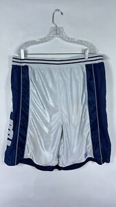 Vintage North Carolina Tar Heels Starter Basketball Shorts Blue White Size XL