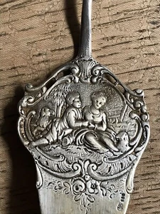 * Eleganter Pralinenheber/Konfektheber mit Schäferszene aus 800er Silber - Bild 1 von 6