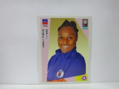 Kerly Theus Panini 2023 FIFA Womans World Cup Soccer Sticker #227 Haiti - Image 1 of 2
