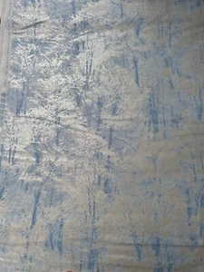 Fat Quarter Benartex Pearl Frost Birch Tree Ice Frost Snow 100% Cotton Fabric - Picture 1 of 3