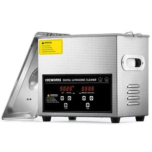 Ultrasonic Cleaner with Heater & Timer for Glasses Earrings Auto Parts More 3L - Picture 1 of 10