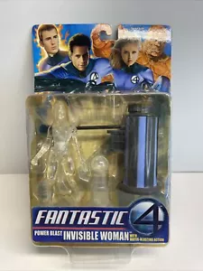 Fantastic 4 Power Blast Invisible Woman Toy Biz 2005 - Picture 1 of 8