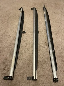 Set Rear Window Door Retractable Sun Shades Blinds BMW 740I 750IL 740IL E38 OEM - Foto 1 di 12