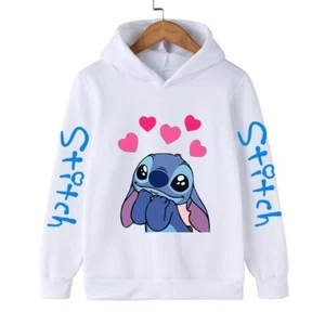 Disney Niños Lilo Stitch Sudadera con Capucha Suéter Deportivo Ropa Para Niñas Niños Moda - Imagen 1 de 16