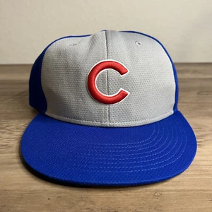 Chicago Cubs Baseball Cap - Classic Logo, grau & blau - offizielle MLB Ausrüstung - Bild 1 von 7