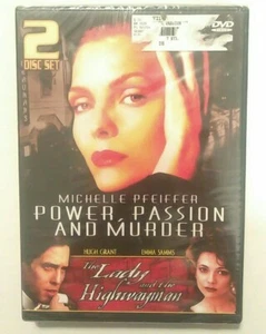 POWER PASSION & MURDER - THE LADY & THE HIGHWAYMAN NEW 2 DVD'S MICHELLE PFEIFFER - Picture 1 of 2