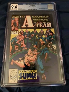 The A-Team 2 Marvel 1984 Tough Comic Book CGC 9.6 Awesome!!!! - Picture 1 of 13