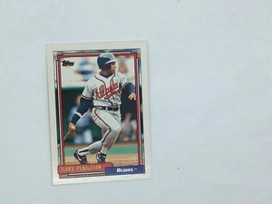 Terry Pendleton 1992: Atlanta Braves: como nuevo: Topps 115 - Imagen 1 de 2