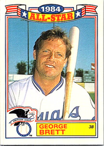 1985 Topps Baseball All-Star #15 George Brett