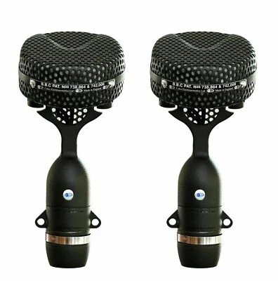 COLES 4038 RIBBON MICROPHONES/Matched Pair with basic 4069/XLR Adapters - NEW* - Image 1 of 4