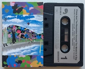 PRINCE / REVOLUTION - AROUND THE WORLD (PAISLEY PARK 9252864) 1985 EU CASSETTE - Picture 1 of 3