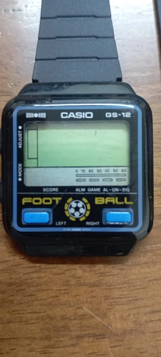CASIO GS-12 FOOTBALL GAME MOD 478 DIGITAL VINTAGE NOT WORK FOR